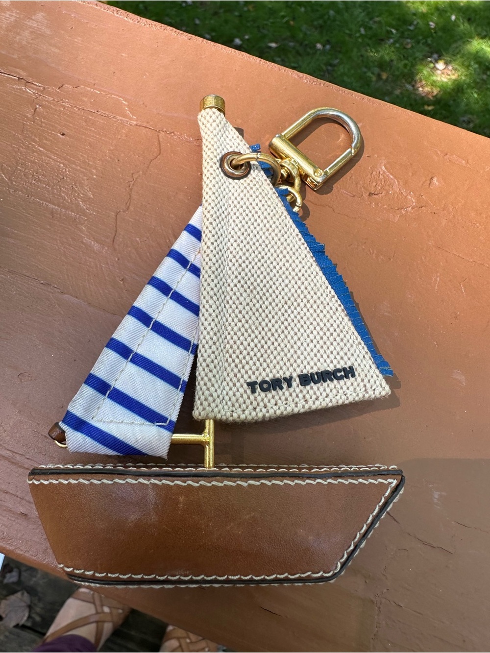 Tory Burch sailboat charm